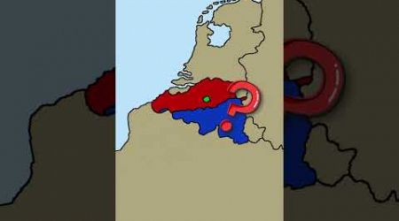 What would the borders of Belgium look like if they collapsed? #ww3 #belgium #flanders #wallonie