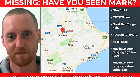 Where is Mark Palmer? Family of missing British expat restart search after he vanished from Spain five years ago
