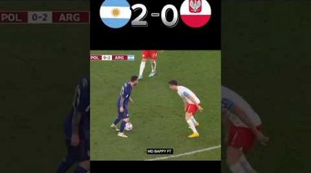Argentina vs Poland. #footballviralshorts .