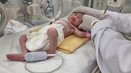 Premature baby girl rescued from her dead mother's womb dies in Gaza after 5 days in an incubator