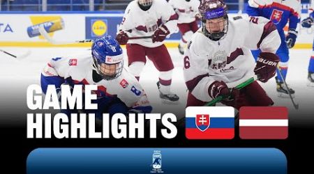 Highlights: Slovakia vs Latvia | 2024 #U18MensWorlds