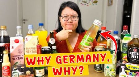 I try and rate 21 German drinks with German bf