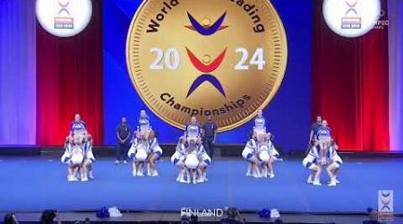 Team Finland All Girl Premier ICU World Cheerleading Championship 2024 Semi Finals