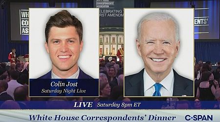 Watch Live: 2024 White House Correspondents Dinner, Feat. President Joe Biden