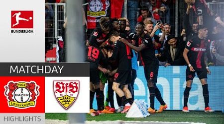 Bayer Leverkusen VS VfB Stuttgart 2-2 Highlights | Bundesliga 2023/2024
