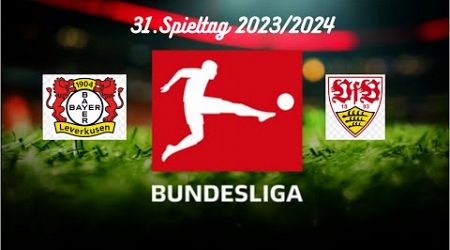 Bundesliga 2023/2024: Bayer 04 Leverkusen - VfB Stuttgart | 31. Spieltag | EA SPORTS FC 24