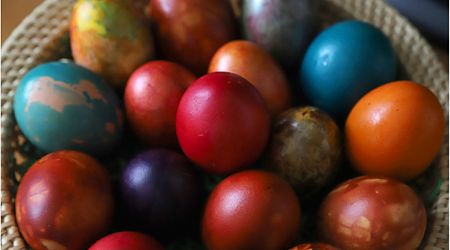 Children will paint eggs in a National Ethnographic Museum workshop
