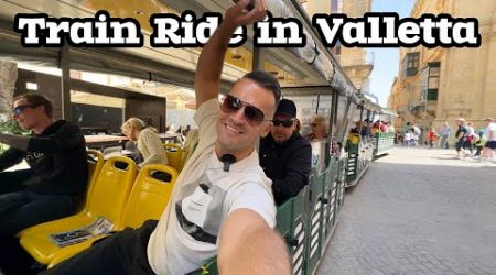 I took a train ride in Valletta - Malta 2024
