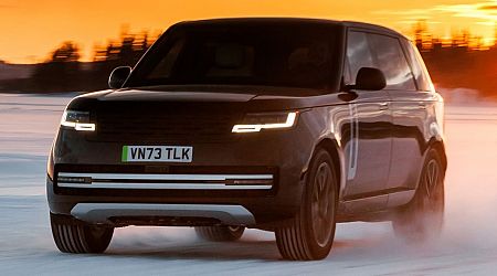 Range Rover's First Electric Prototype Braves the Arctic Circle