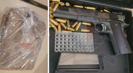  Three men found with drugs and firearm, charged in court 