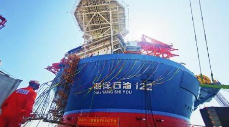 Asia's first FPSO facility delivered in E China