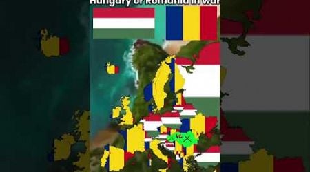 does you country support Hungary or Romania in war?