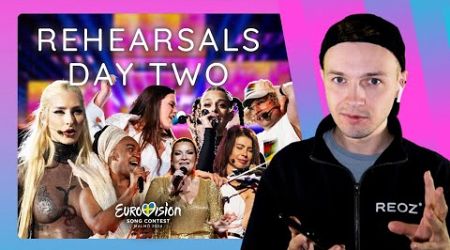 REHEARSALS of Eurovision 2024: DAY TWO Portugal, Slovenia, Finland, Luxembourg, Australia...