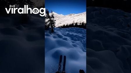 Pillow Skiing In Switzerland || ViralHog