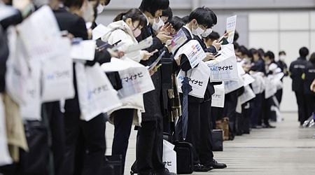 Japan's March jobless rate remains unchanged at 2.6%