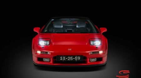 Ayrton Senna&#39;s personal Honda NSX Sports Car is now for sale. Registration SX-25-59