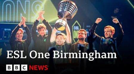 ESL One Birmingham: Team Falcon crowned ESL Dota 2 champions | BBC News