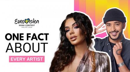 Eurovision 2024 | ONE FACT about EVERY ARTIST