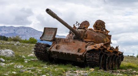The Abandoned WWII &amp; Cold War Tanks of Dinara Mountain!