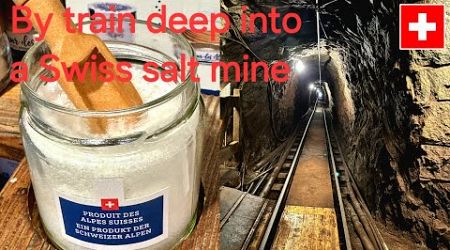 By train deep into a salt mine in Switzerland. Hiking in steep Swiss vineyards | Our Camper Trips