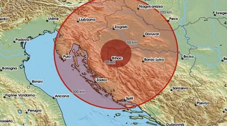 4.3 earthquake hits near central Croatian town of Slunj