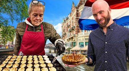 Amsterdam&#39;s Biggest Market!! Albert Cuyp Market Food Tour in The Netherlands!!