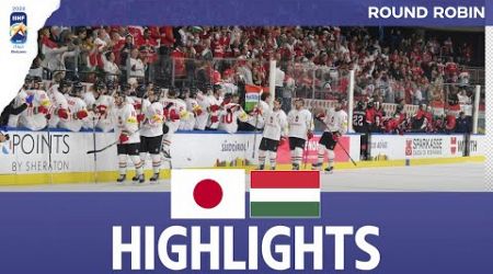 Highlights | Japan vs. Hungary | 2024 #mensworlds Division 1A