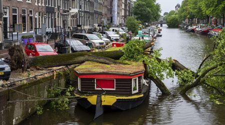 Two dead as severe summer storm hits the Netherlands and Germany