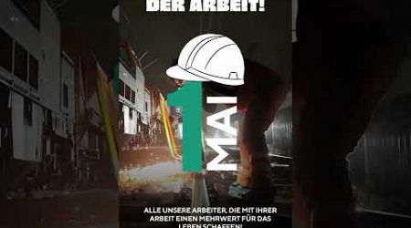 Frohen Tag der Arbeit! #1mai #gleisbau #gleisbauer #bahnbau #eisenbahnbau #hochbau