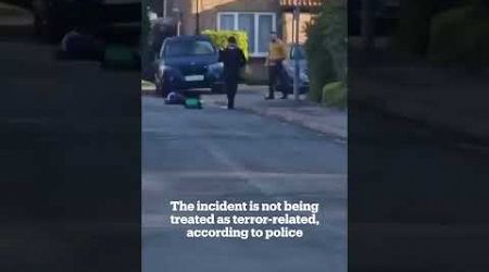 UK police arrest attacker wielding sword in east London