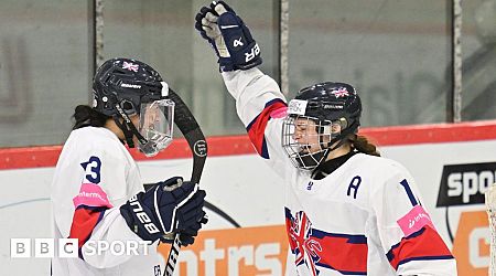 Ice Hockey Women's World Championship: Great Britain set up medal chance by beating Slovenia