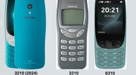 Nokia 3210 is returning in 2024 after original 1999 release.