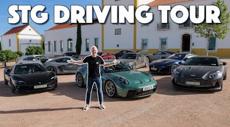 Hosting My First Ever Driving Tour! [10 Cars Through Portugal]