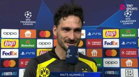 PALABRAS DE Mats Hummels POST PARTIDO | Borussia Dortmund vs Paris Saint-Germain