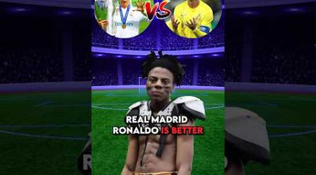 Ronaldo asks IShowSpeed - Real Madrid Ronaldo vs Al Nassr Ronaldo #shorts