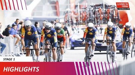 Extended Highlights - Stage 1 - La Vuelta Femenina by Carrefour.es