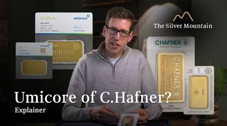 Welke goudbaar is beter, Umicore of C.Hafner? | The Silver Mountain