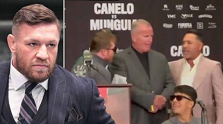 Conor McGregor proposes Canelo Alvarez vs Oscar De La Hoya bare-knuckle fight