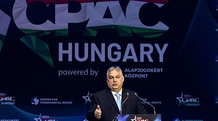 American conservatives embrace Hungary's authoritarian leader at Budapest conference...
