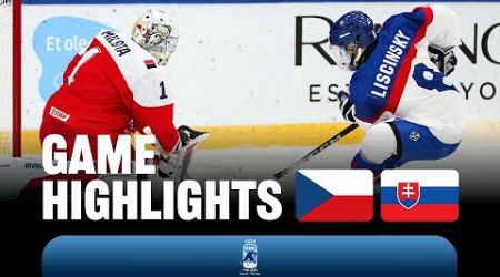 Highlights: Czechia vs Slovakia | 2024 #U18MensWorlds