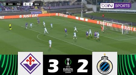 Fiorentina-Club Brugge [3-2] | UEFA Europa Conference League 2024 | Highlights della partita!