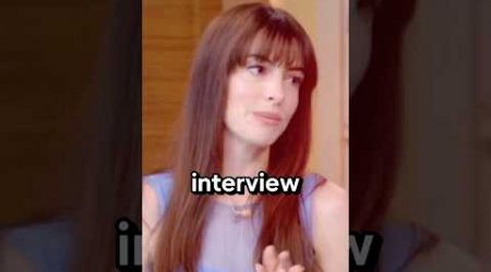 Anne Hathaway Shares Her thoughts on 5 Years Sober and Embracing 40s #annehathaway #anne
