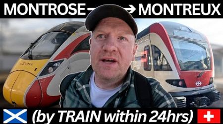My Biggest Challenge Yet. And You Won&#39;t Believe How Close It Gets...Scotland to Switzerland By Train