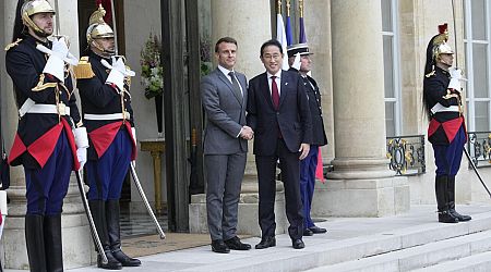 France and Japan agree to start talks on military cooperation deal