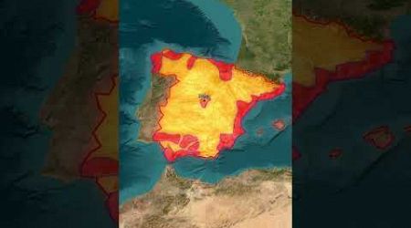Why 70% Spain is Empty? #upsc #geography #spain #geopolitics
