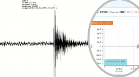 'Nearby source' likely as earthquake reading recorded in Stranorlar