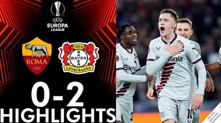 Roma vs Bayer Leverkusen 0-2 Highlights Goals | UEFA Europa League 23/24