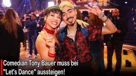 Comedian Tony Bauer muss bei &quot;Let&#39;s Dance&quot; aussteigen! #germany | SH News German