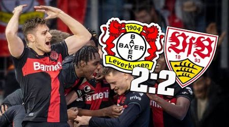 ES IST ABSURD! Leverkusen in erneut LETZTER Sekunde gegen Stuttgart!