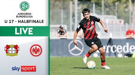 RE-LIVE Bayer Leverkusen - Eintracht Frankfurt | U17 Bundesliga | Halbfinale 2 - Hinspiel